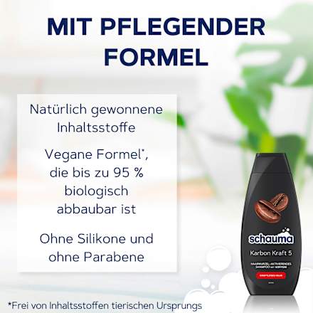 Shampoo Karbon Kraft 5 schauma