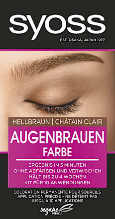 Augenbrauenfarbe Hellbraun 5-1 syoss