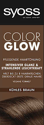 Color Glow pflegende Haartönung - Kühles Braun syoss