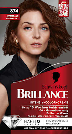 Intensiv-Color-Creme - Nr. 874 Samtbraun Schwarzkopf Brillance