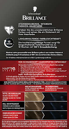 Intensiv-Color-Creme - Nr. 891 Blau-Schwarz Schwarzkopf Brillance