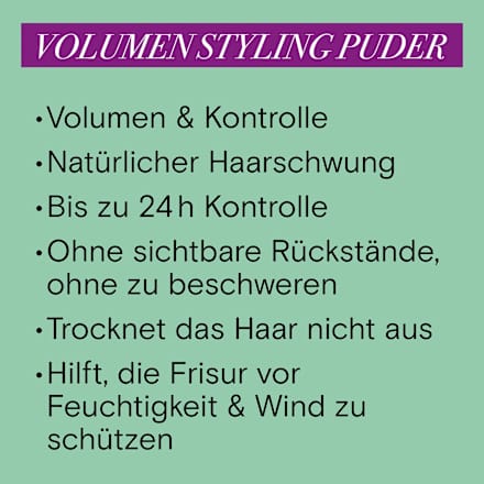 Haarpuder VOLUMEN Schwarzkopf taft