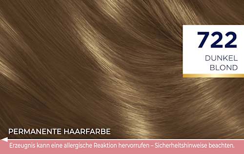 Haarfarbe 722 Dunkel Blond Schwarzkopf DIADEM