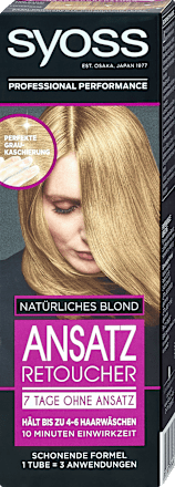 Ansatz Retoucher 7 Tage ohne Ansatz - Natürliches Blond Syoss