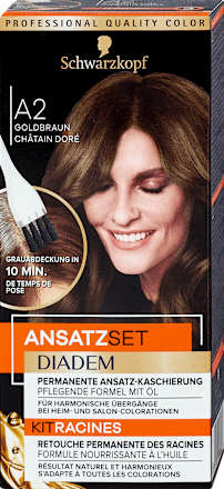 Ansatzset - Nr. A2 Goldbraun Schwarzkopf DIADEM