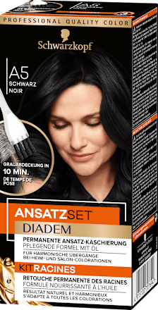 Ansatzset - Nr. A4 Dunkelbraun Schwarzkopf DIADEM