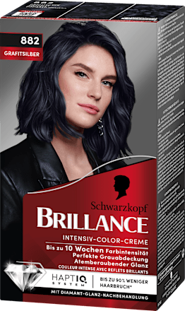 Haarfarbe 882 Grafitsilber  Schwarzkopf Brillance