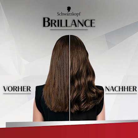 Farb-Glanzbehandlung Glossing Schoko Braun Schwarzkopf Brillance