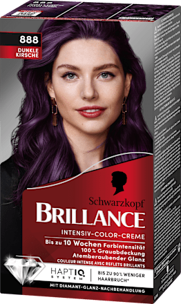 Haarfarbe 888 Dunkle Kirsche Schwarzkopf Brillance