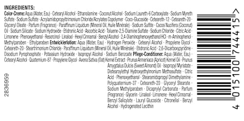 Haarfarbe Naturals 10-2 Aschblond Palette Intensive Color Creme