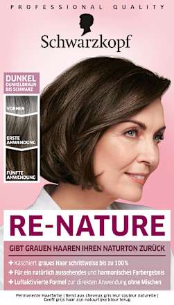 Re-Nature Re-Pigmentierung der Haare - Dunkel Damen Schwarzkopf Re-Nature