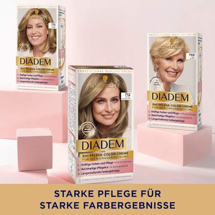 Haarfarbe 715 Mittelblond  Schwarzkopf DIADEM