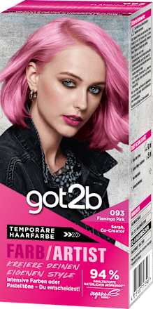 Haartönung Farb/Artist 093 Flamingo Pink got2b
