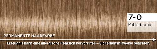 Haarfarbe Naturals 7-0 Mittelblond  Palette Intensive Color Creme