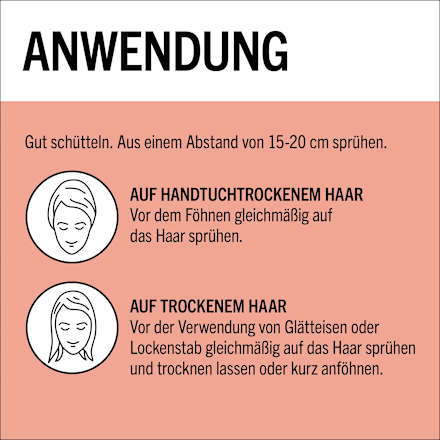 Hitzeschutzspray taft x Gliss Lovely Long Schwarzkopf taft