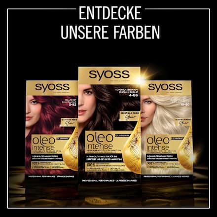 Haarfarbe 6-54 Kühles Dunkelblond Syoss Oleo Intense