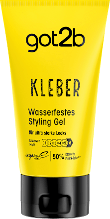 Kleber wasserfestes Styling Gel got2b
