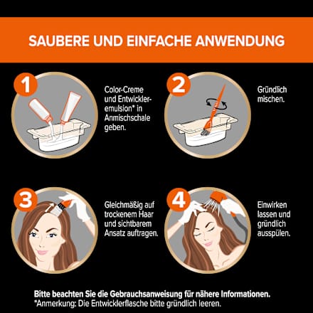 Ansatzset A3 Rotbraun  Schwarzkopf DIADEM