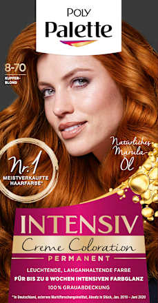 Haarfarbe 8-70 Kupferblond Palette Intensive Color Creme