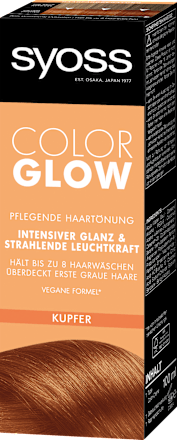 Haartönung Color Glow Kupfer syoss