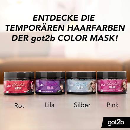 Haartönung Color Mask, Farb-Boost Rot got2b