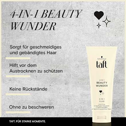 Haarfluid Beauty Wunder 4in1 Schwarzkopf taft