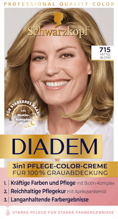 Haarfarbe 715 Mittelblond  Schwarzkopf DIADEM