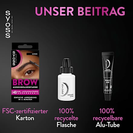 Augenbrauenfarbe Schwarz 1-1 syoss