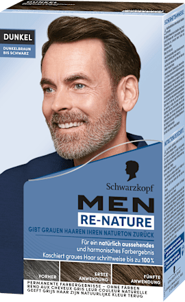 Re-Nature Re-Pigmentierung der Haare - Dunkel Herren Schwarzkopf Re-Nature