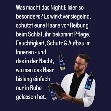 Haarkur Night Elixier Anti-Spliss Wunder Schwarzkopf GLISS