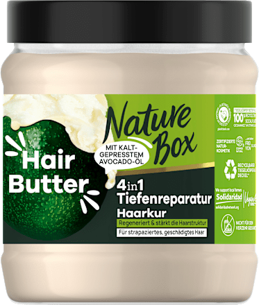 Haarkur 4in1 Tiefenreparatur Avocado Nature Box