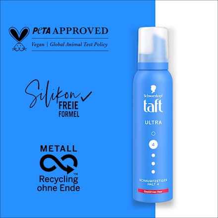 Schaumfestiger Ultra, gestärktes Haar Schwarzkopf taft