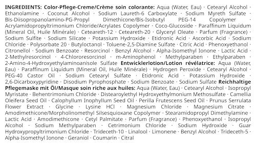 Haarfarbe 6-54 Kühles Dunkelblond Syoss Oleo Intense