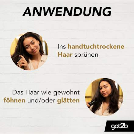 Hitzeschutzspray Schutzengel got2b