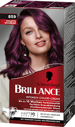 Haarfarbe 859 Violette Wildseide Schwarzkopf Brillance