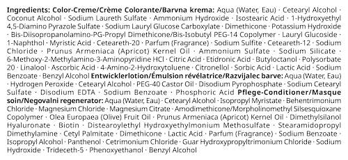 Haarfarbe 859 Violette Wildseide Schwarzkopf Brillance