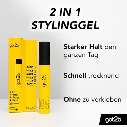Stylinggel Kleber 4 Brows & Edges 2in1 got2b