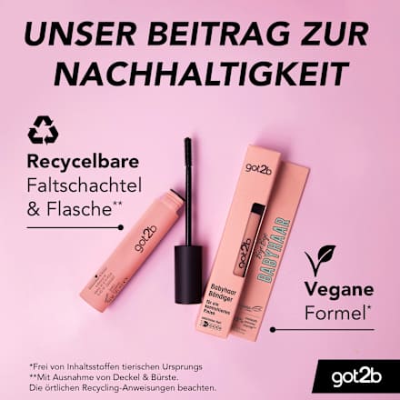 Fixierungsbürste Bye Bye Babyhaar got2b