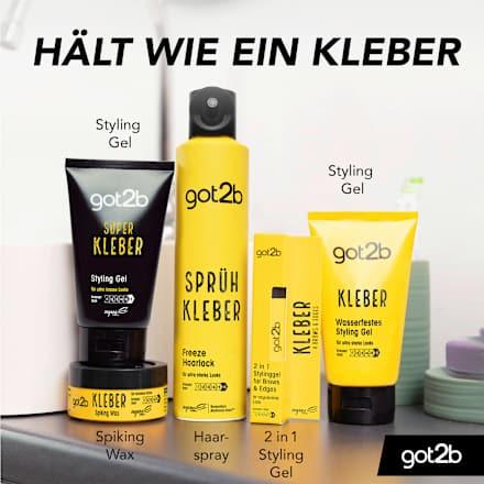 Haarwachs Kleber Spiking Wax got2b