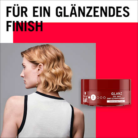 Haargel GLANZ Wax Halt 2 Schwarzkopf taft