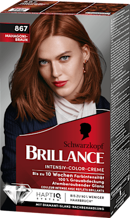 Haarfarbe 867 Mahagoni Braun  Schwarzkopf Brillance