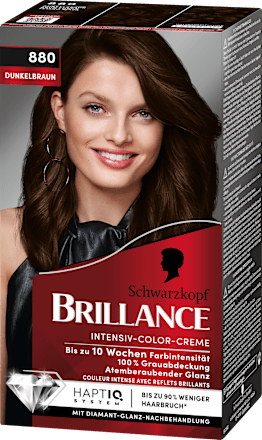 Haarfarbe 880 Dunkelbraun Schwarzkopf Brillance