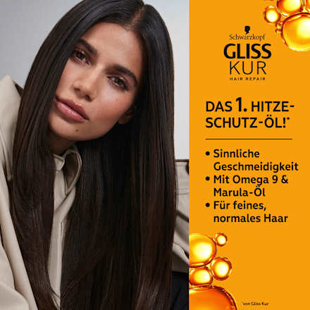 Hitzeschutz Öl Schwarzkopf GLISS
