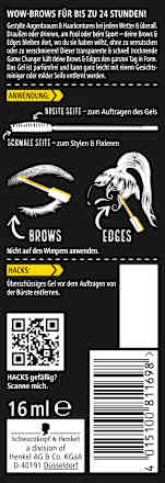 Stylinggel Brows & Edges wasserfest got2b