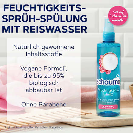 Sprüh-Conditioner Feuchtigkeit & Glanz schauma