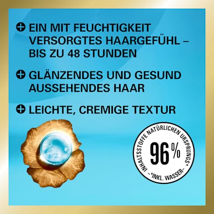Haarkur 2-in-1 Feuchtigkeit, Aqua Revive  Schwarzkopf GLISS