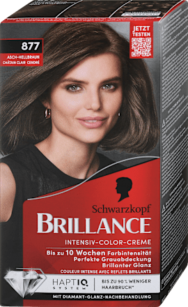 Barva za lase 877 Svetlo pepelnato rjava Schwarzkopf Brillance