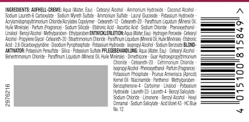 Haare Aufheller L6-0/100 Ultrablond Palette Intensive Color Creme