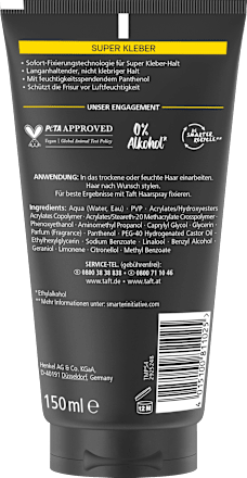 Super Kleber Styling Gel Schwarzkopf taft