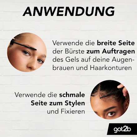 Stylinggel Brows & Edges wasserfest got2b